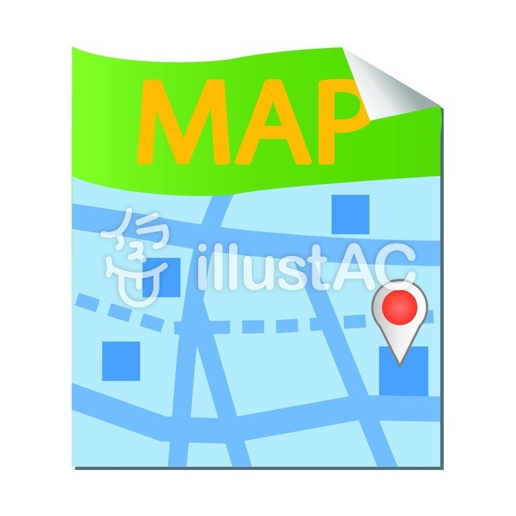 MAPイラスト - No: 103195／無料イラストなら「イラストAC」