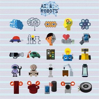 ペットロボット シルエット イラストの無料ダウンロードサイト シルエットac
