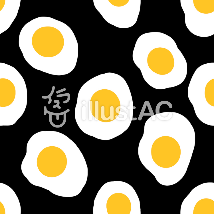 目玉焼きのパターン2イラスト No 3576 無料イラストなら イラストac