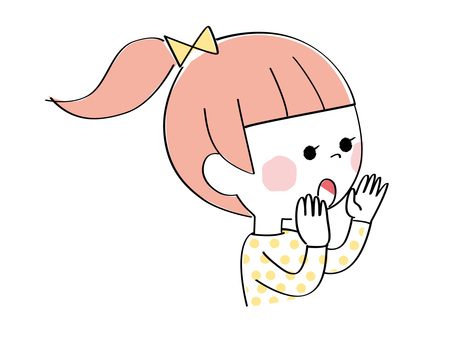 大声で話す シルエット イラストの無料ダウンロードサイト シルエットac