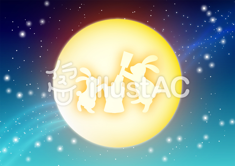 十五夜お月見背景イラスト No 1564716 無料イラストなら イラストac