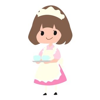 免费矢量剪贴画仆人 |illustac