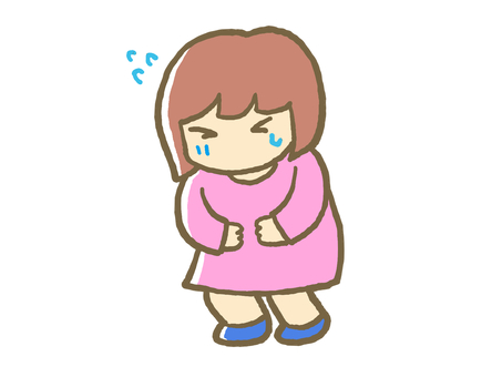 免费矢量剪贴画生理痛 |illustac