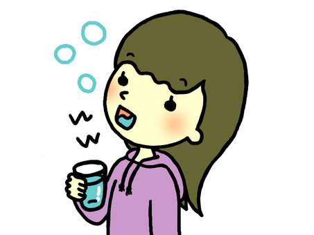漱口(女)