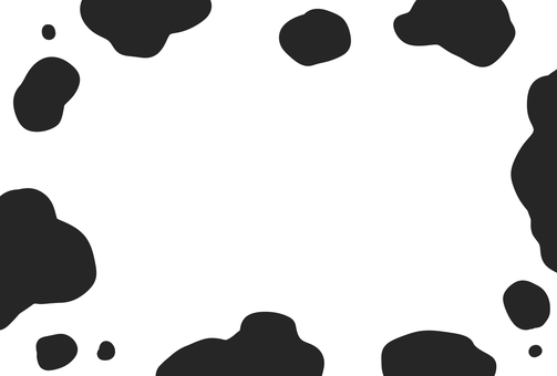 牛柄 グレーイラスト - No: 2327546/無料イラストなら「イラストAC」