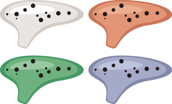 Ocarina musical instrument music set Ocarina musical instrument music set