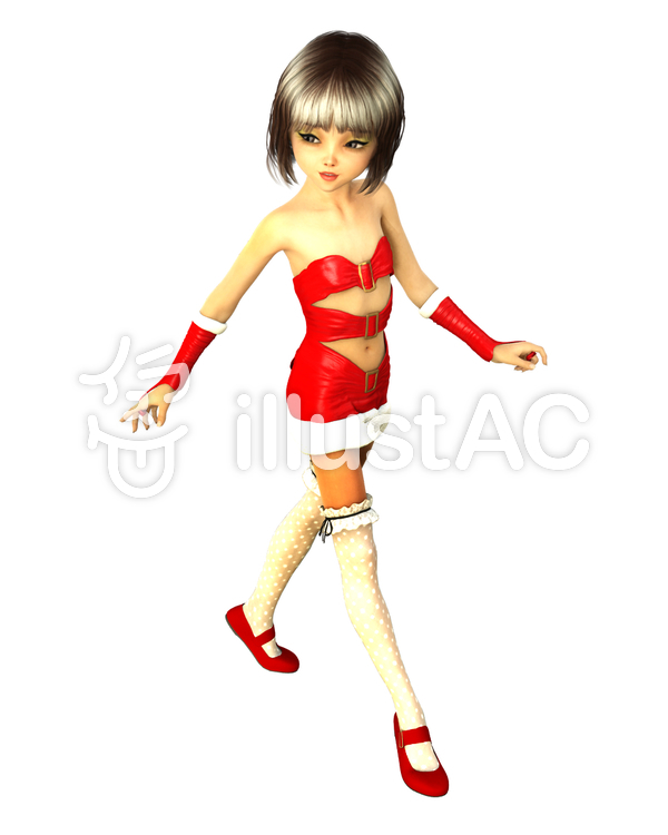 クリスマス少女 クリスマス少女のイラスト