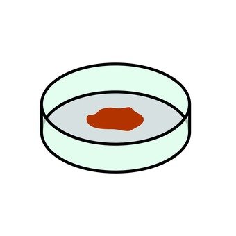シャーレ培養 シルエット イラストの無料ダウンロードサイト シルエットac