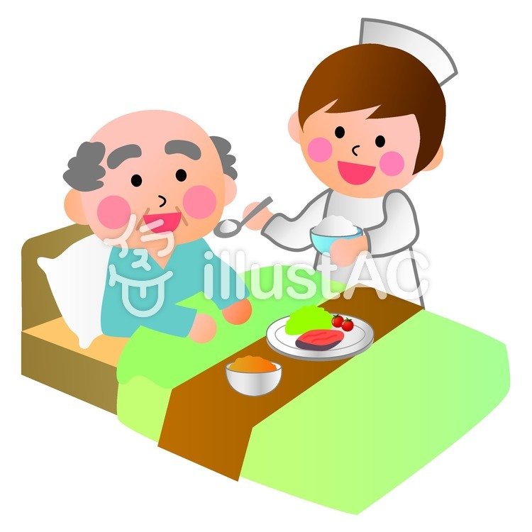 訪問看護(摂食ケア) 訪問看護(摂食ケア)のイラスト
