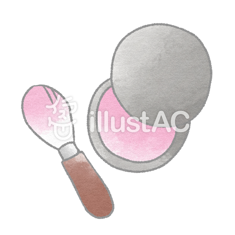 化粧品 チーク ピンク イラスト No 544241 無料イラストなら 化粧品 チーク ピンク イラスト No 544241 無料イラストなら