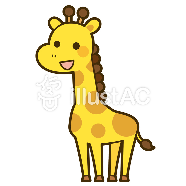 キリン キリンのイラスト