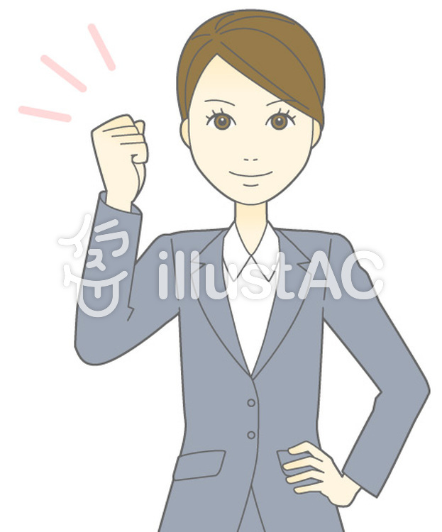D女性スーツ-ガッツ-バスト D女性スーツ-ガッツ-バストのイラスト