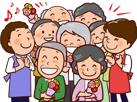 Celebration for the elderly Celebration for the elderly