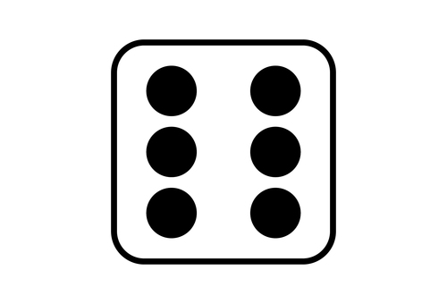 骰子滚六只眼睛