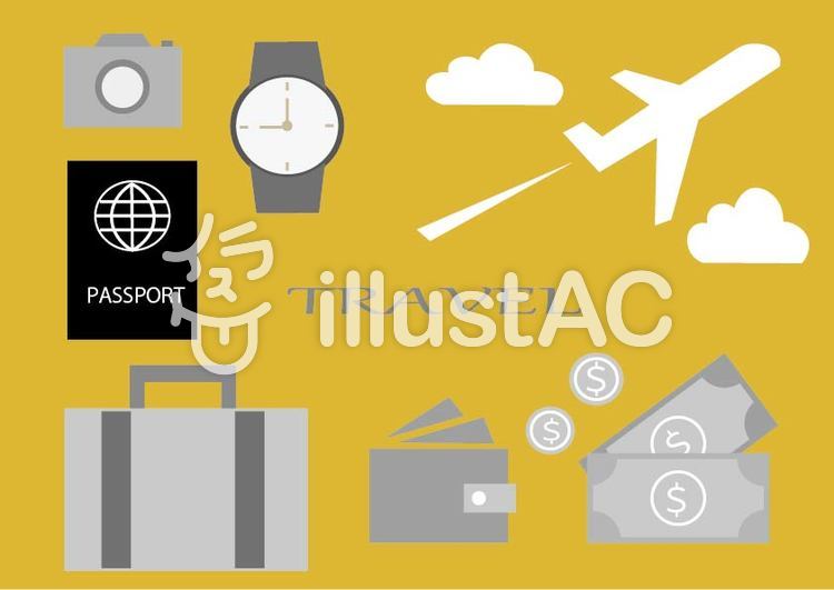 旅行アイコンイラスト No 無料イラストなら イラストac