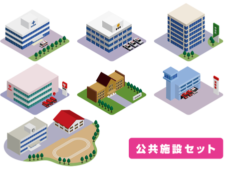 博物館 シルエット イラストの無料ダウンロードサイト シルエットac
