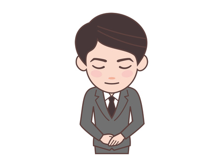 disclaimer hajime (suit) waist up