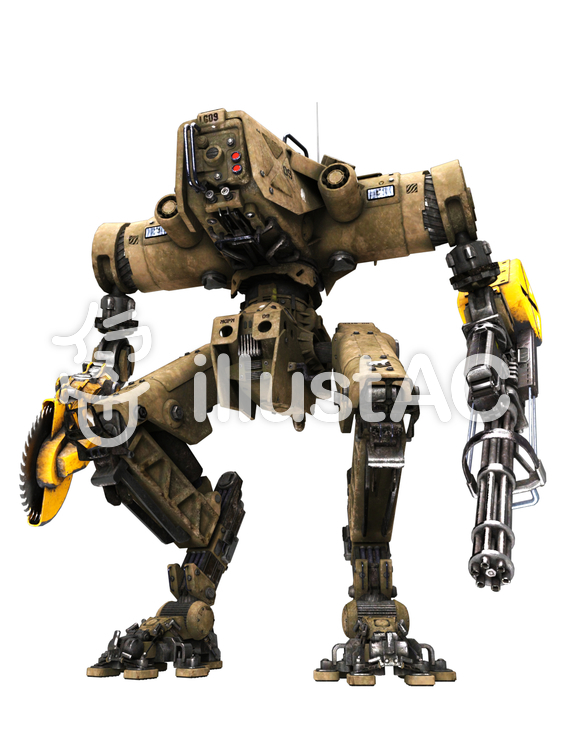 大型戦術用ロボット 大型戦術用ロボットのイラスト