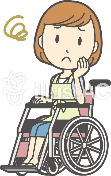 エプロン若者ボブ-247-全身 エプロン若者ボブ-247-全身のイラスト
