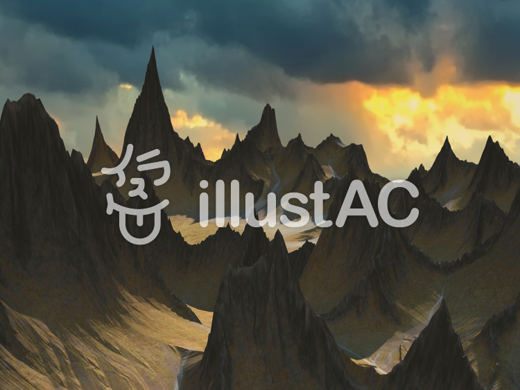 巨大山脈 巨大山脈のイラスト