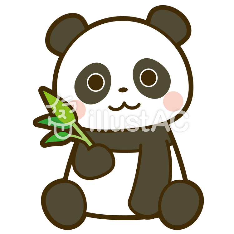 パンダ パンダのイラスト