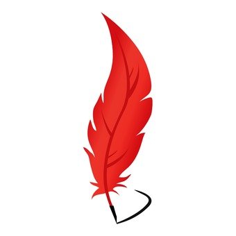 羽ペン シルエット イラストの無料ダウンロードサイト シルエットac