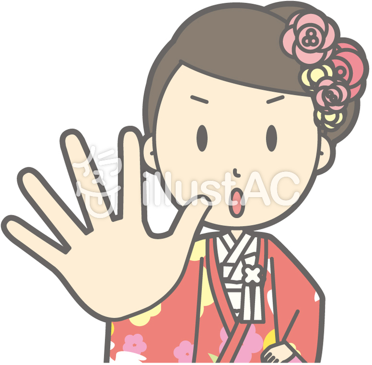色打掛-ダメ-バスト 色打掛-ダメ-バストのイラスト