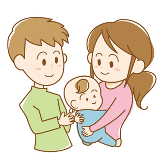 照片素材(图片): 宝宝和爸爸妈妈2