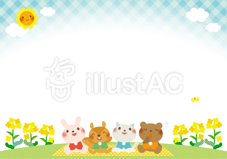 春ですねぇイラスト - No: 384058／無料イラストなら「イラストAC」