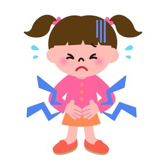 医疗- 肚子疼的女孩