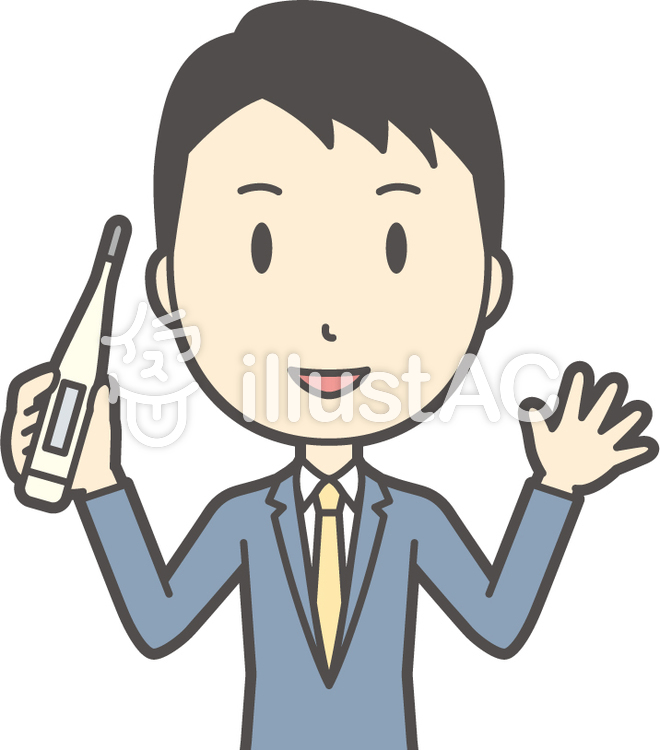 スーツ男性ネイビー-285-バスト スーツ男性ネイビー-285-バストのイラスト