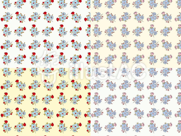 花模様の背景イラスト 花模様の背景イラストのイラスト