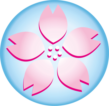 桜の花 白黒 アイコン Free Cliparts Illustac