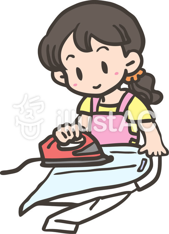 アイロンがけイラスト No 無料イラストなら イラストac