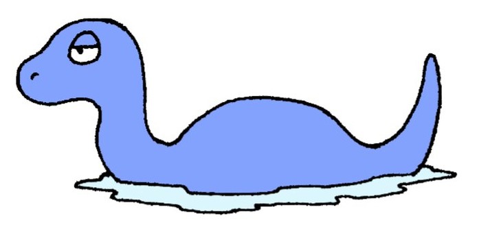 ネッシーイラスト , No 691986/無料イラストなら「イラストAC」
