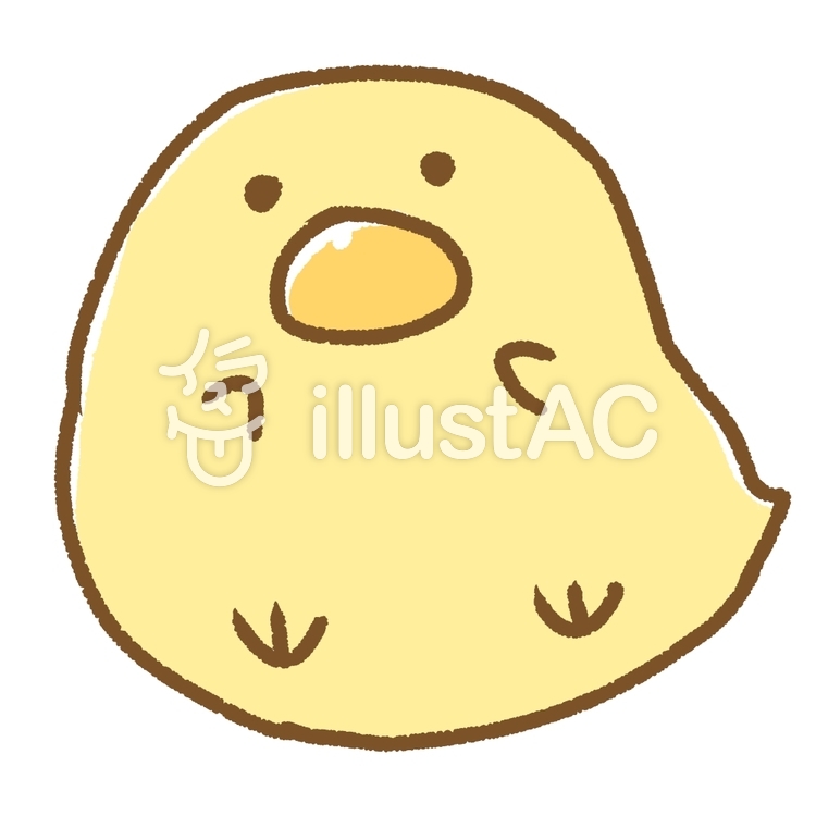 ひよこアイコンイラスト No 無料イラストなら イラストac