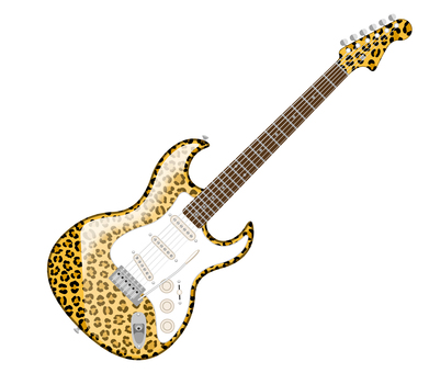 Electric Guitar Leopard Pattern Jaguar Electric Guitar Leopard Pattern Jaguar
