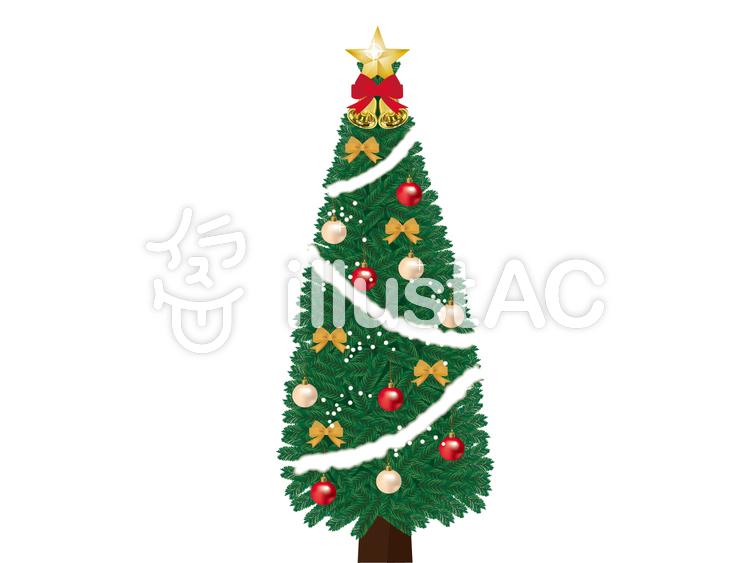 クリスマスツリー クリスマスツリーのイラスト