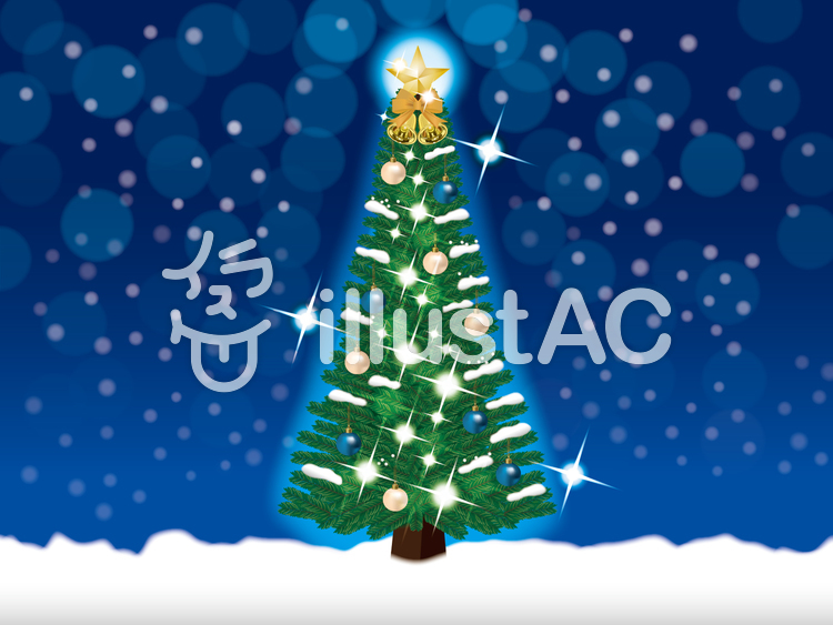 クリスマスツリー クリスマスツリーのイラスト
