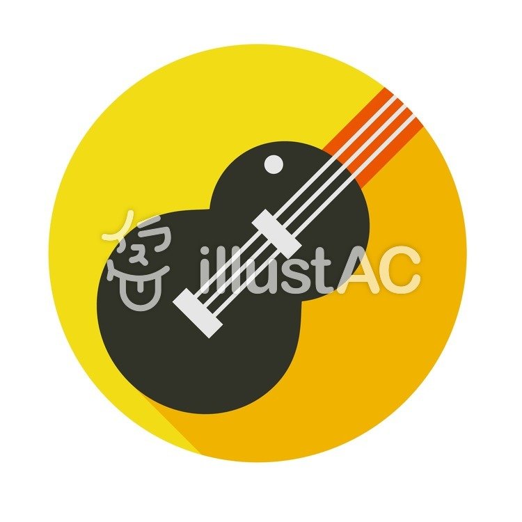 フラットアイコン ギターイラスト No 無料イラストなら イラストac