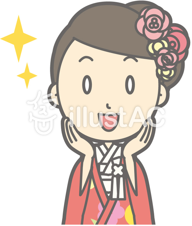 色打掛-感激-バスト 色打掛-感激-バストのイラスト