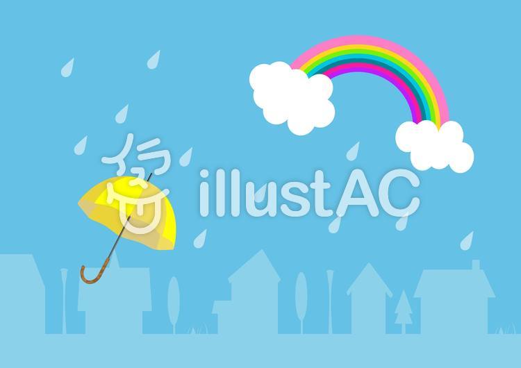 雨の日のイラスト 雨の日のイラストのイラスト