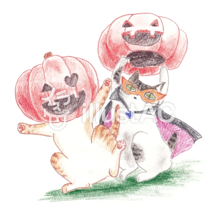 とりっくおあとりーとだにゃ! とりっくおあとりーとだにゃ!のイラスト