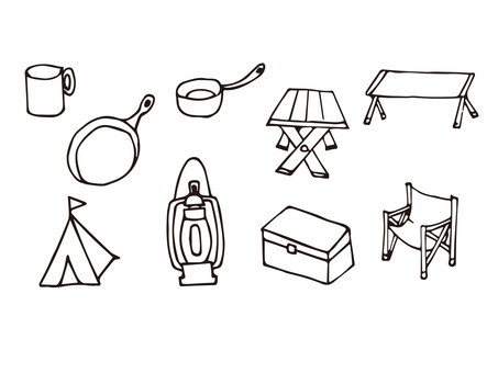 照片素材(图片): 野营装备