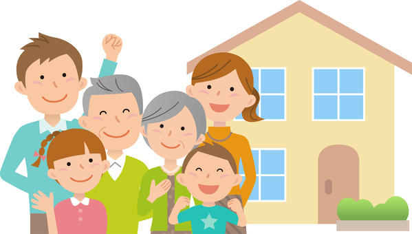 3階建て シルエット イラストの無料ダウンロードサイト シルエットac