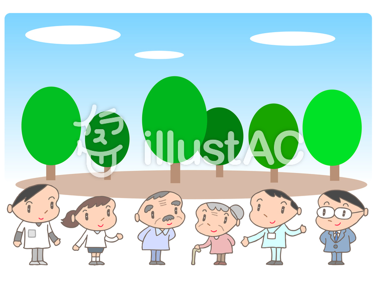 老人ホーム・スタッフ.2 老人ホーム・スタッフ.2のイラスト