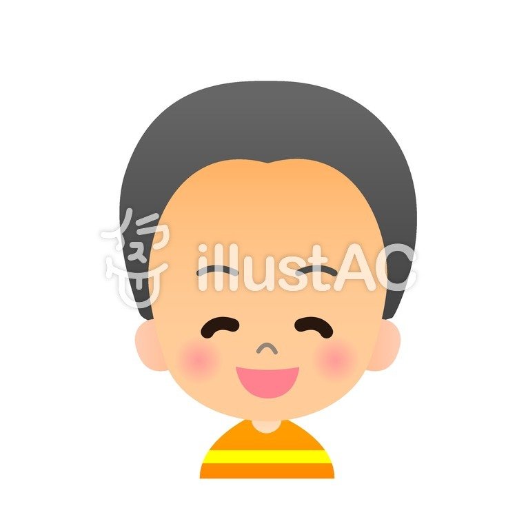 子供 顔アイコンイラスト No 4935 無料イラストなら イラストac
