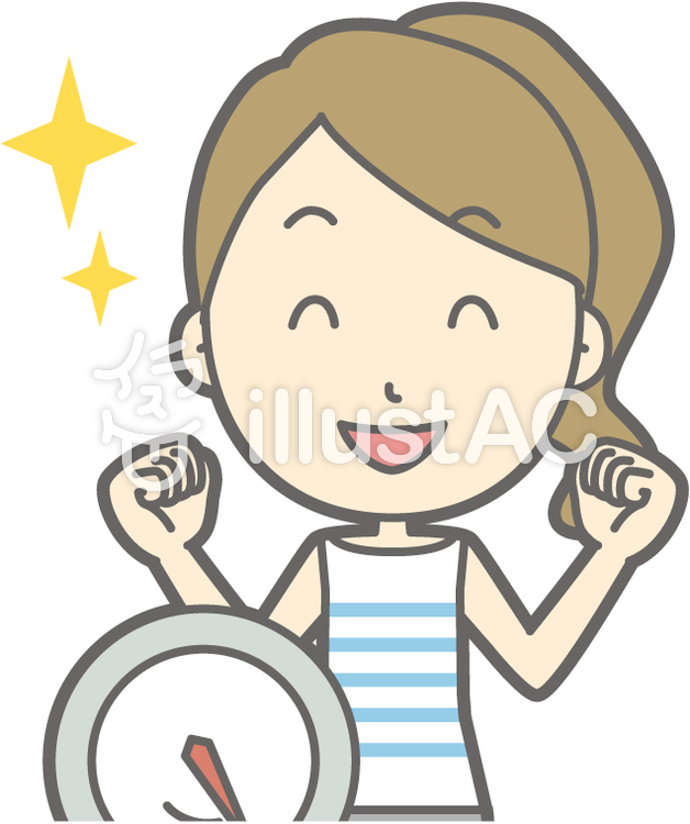 ポニー主婦g-体重減-バスト ポニー主婦g-体重減-バストのイラスト