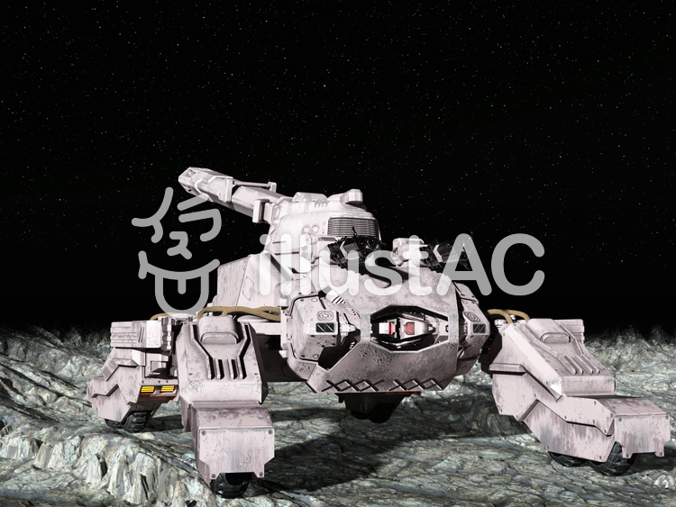 惑星上の戦車 惑星上の戦車のイラスト
