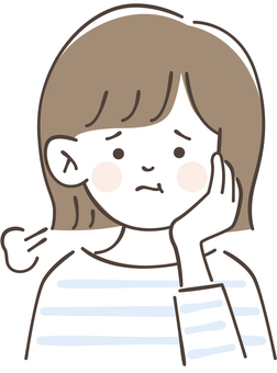 困り顔 シルエット イラストの無料ダウンロードサイト シルエットac